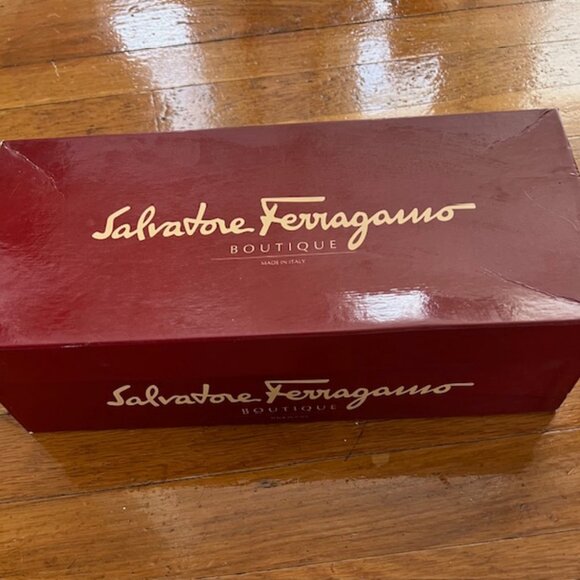 Ferragamo Sling back Red size 8 - Picture 5 of 5